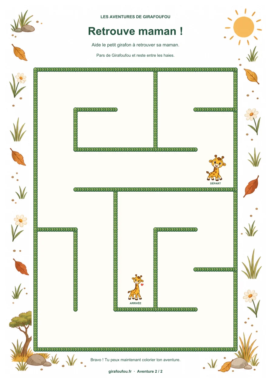 Labyrinthes en couleur : deux aventures · page 2