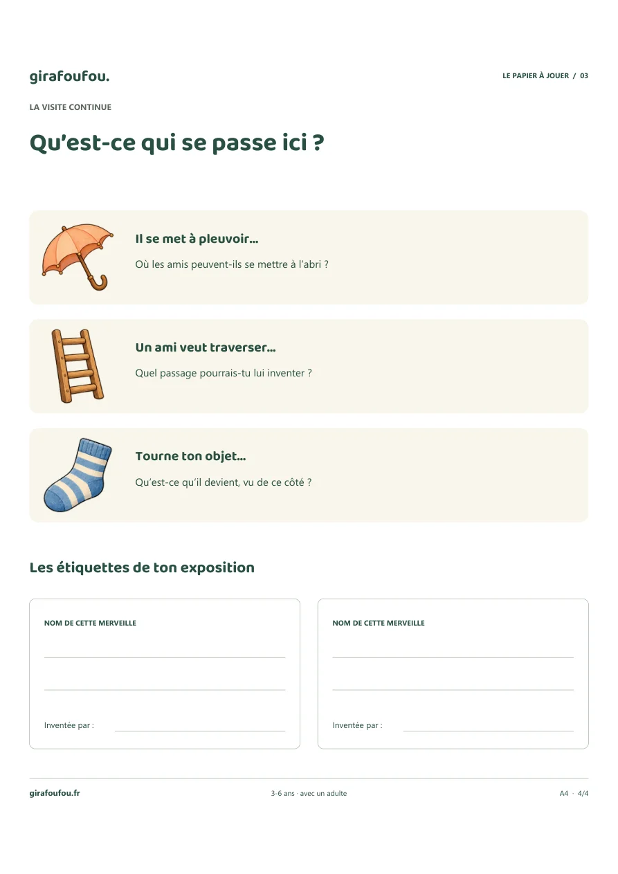 Le musée des choses extraordinaires · page 4