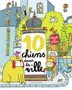 La couverture de 10 chiens dans la ville